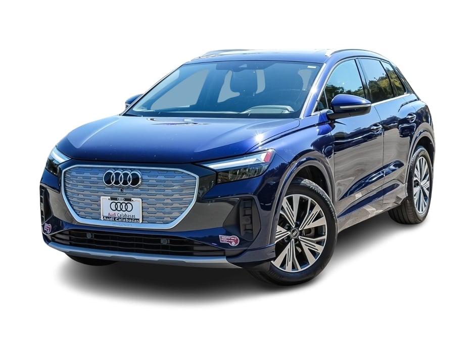 Used 2023 Audi Q4 e-tron Premium Plus with VIN WA1BCBFZ7PP028004 for sale in Hudson, WI