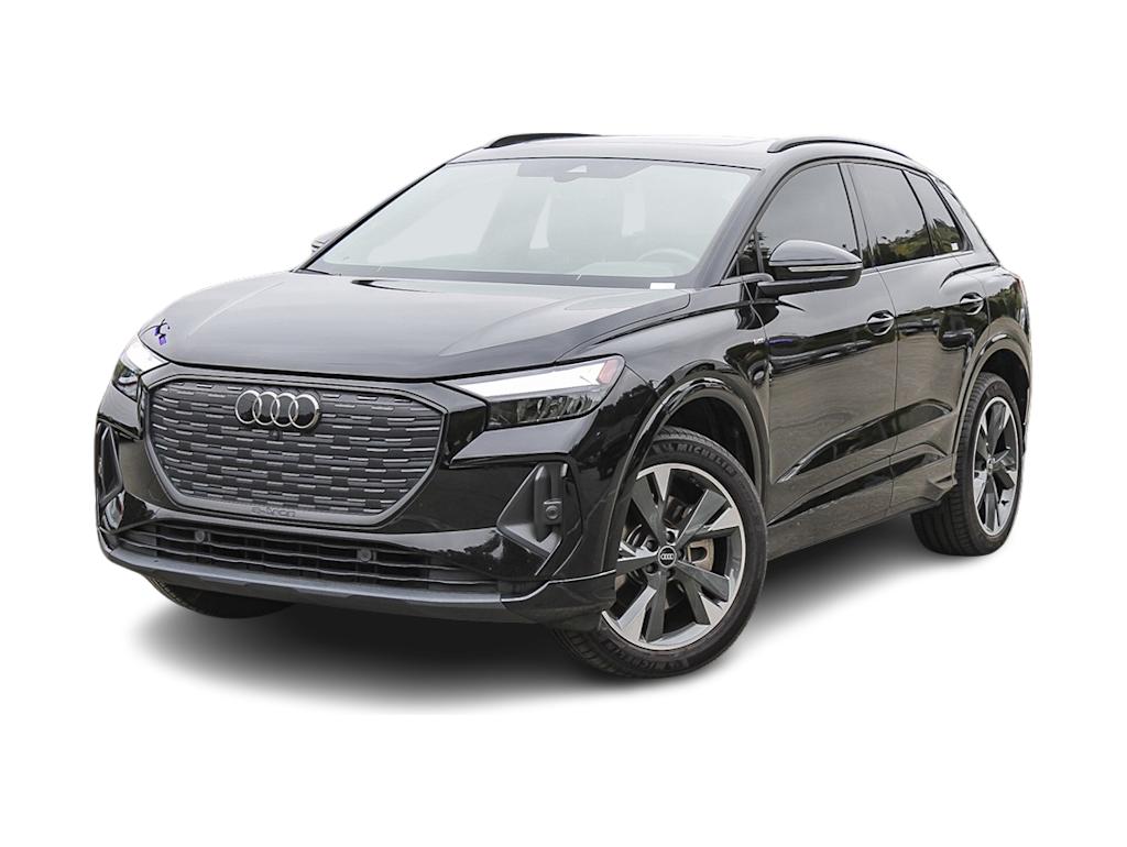 Used 2023 Audi Q4 e-tron Premium with VIN WA1K2BFZ1PP080358 for sale in Hudson, WI
