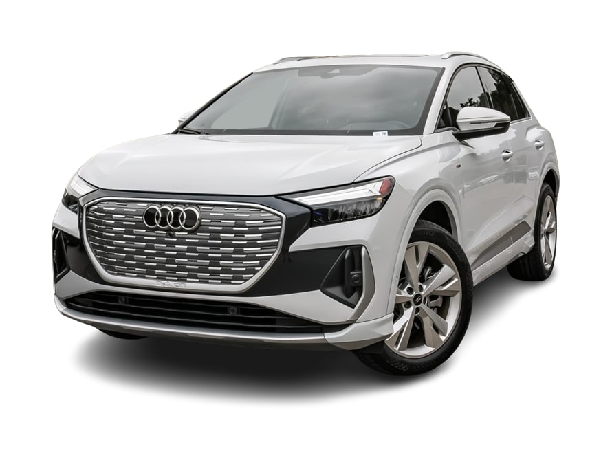 Used 2023 Audi Q4 e-tron Premium Plus with VIN WA1L2BFZ5PP070730 for sale in Waukesha, WI