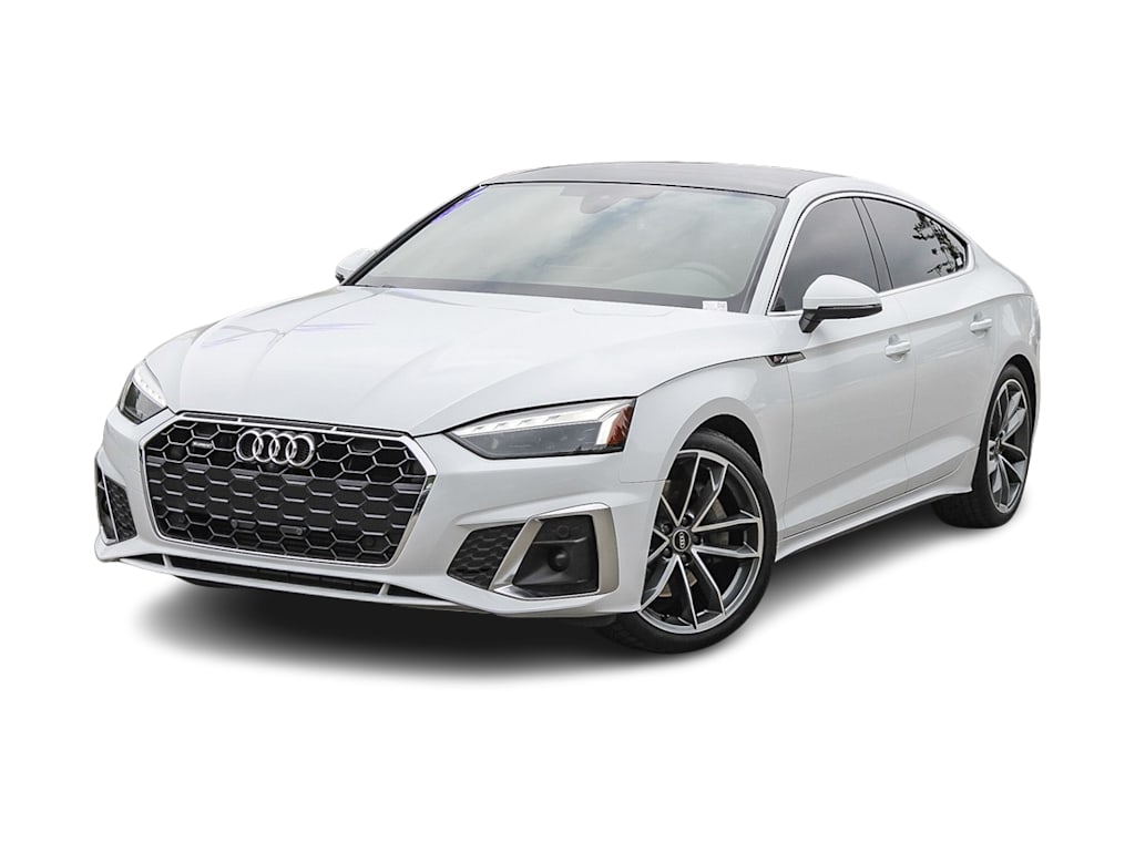 Used 2022 Audi A5 Sportback Premium Plus with VIN WAUFACF52NA017974 for sale in Casper, WY