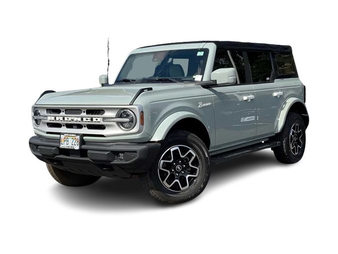 Used 2021 Ford Bronco 4-Door Outer Banks with VIN 1FMEE5BPXMLA94967 for sale in Casper, WY