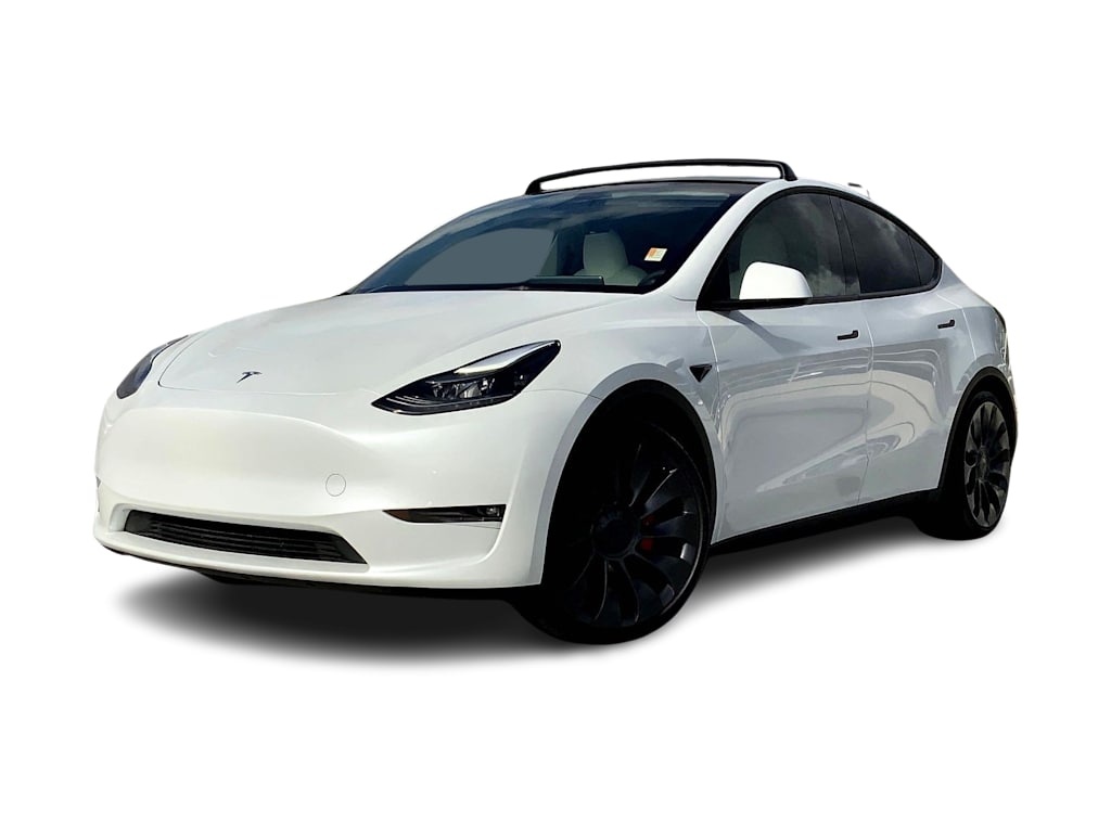 Used 2023 Tesla Model Y Performance with VIN 7SAYGDEF0PF702630 for sale in Hudson, WI