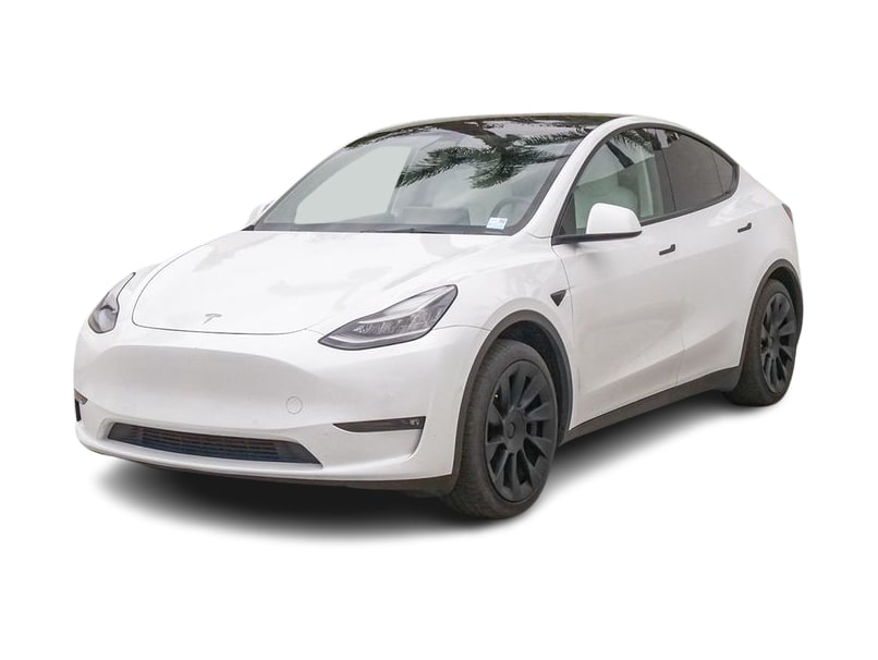Used 2021 Tesla Model Y Long Range with VIN 5YJYGDEE1MF152161 for sale in Waukesha, WI