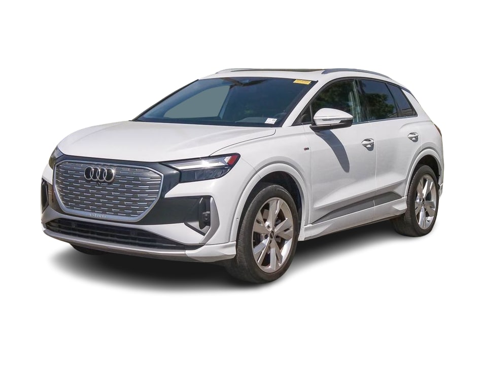 Used 2023 Audi Q4 e-tron Premium Plus with VIN WA1L2BFZXPP079309 for sale in Waukesha, WI