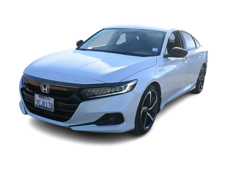 Used 2022 Honda Accord Hybrid Sport with VIN 1HGCV3F2XNA027556 for sale in Northfield, Minnesota