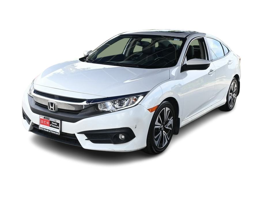 Used 2018 Honda Civic EX-L with VIN JHMFC1F7XJX004298 for sale in Hudson, WI