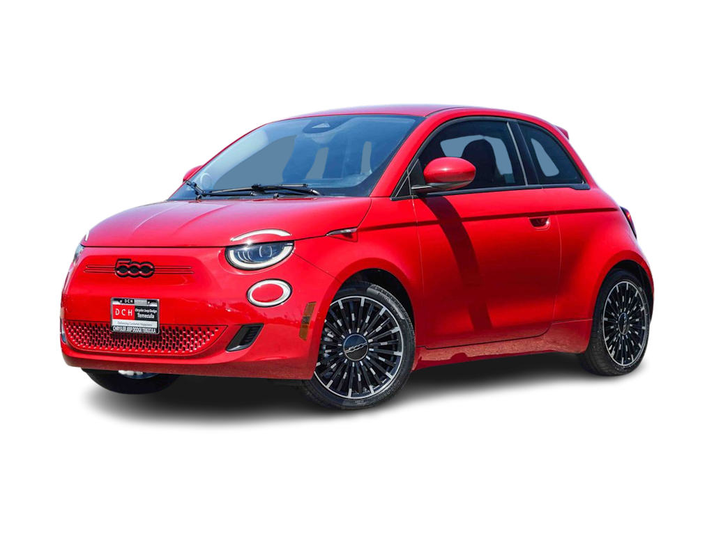 Certified 2024 FIAT 500e Base with VIN ZFAFFAA43RX205856 for sale in Madison, WI