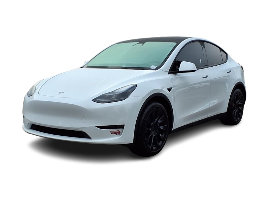 Used 2021 Tesla Model Y Long Range with VIN 5YJYGDEE1MF271053 for sale in Kansas City