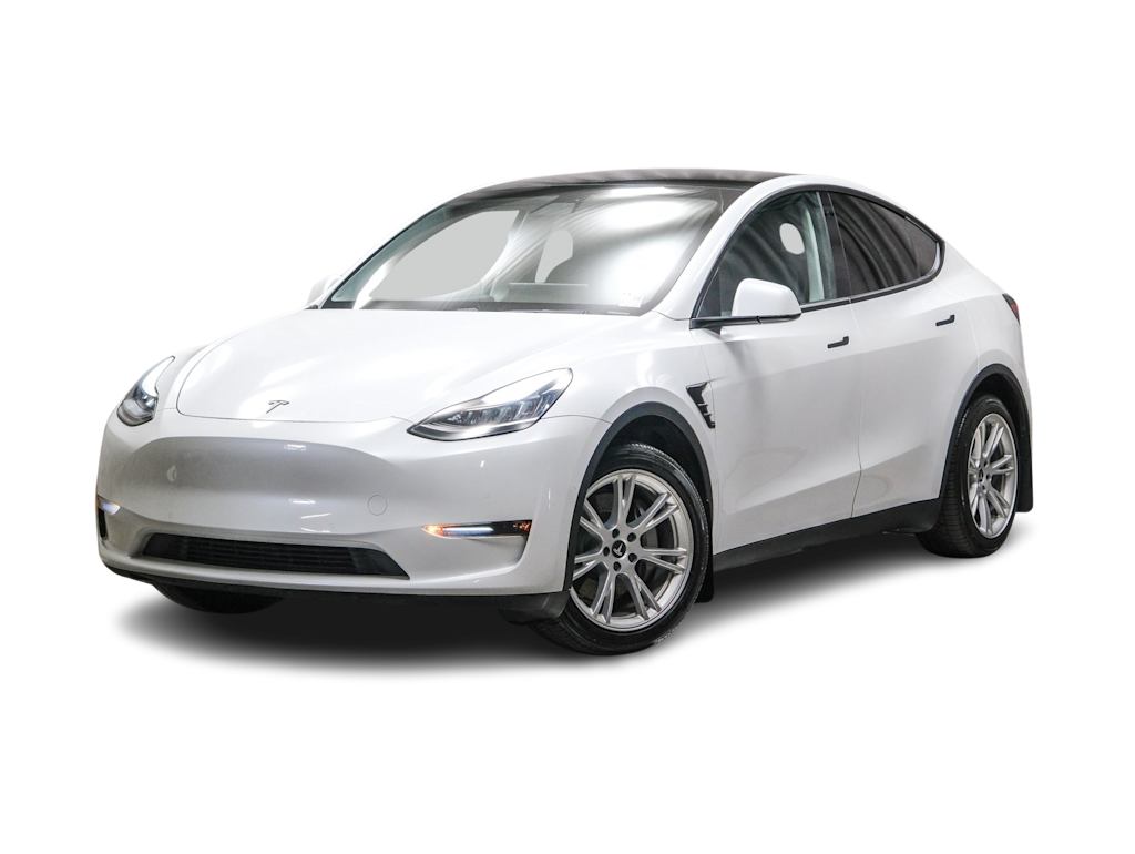 Used 2021 Tesla Model Y Long Range with VIN 5YJYGDEE8MF060898 for sale in Kansas City