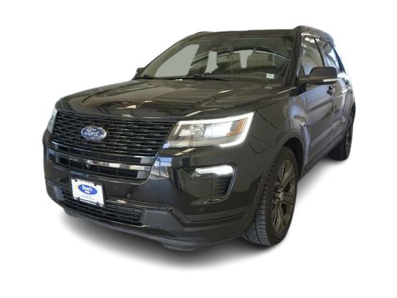 Used 2018 Ford Explorer Sport with VIN 1FM5K8GT1JGA38212 for sale in Casper, WY