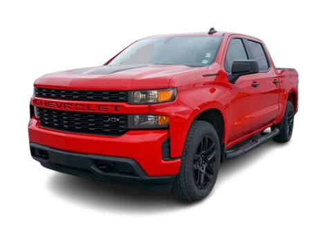 Used 2022 Chevrolet Silverado 1500 Limited Custom with VIN 1GCPWBEK2NZ170057 for sale in Casper, WY