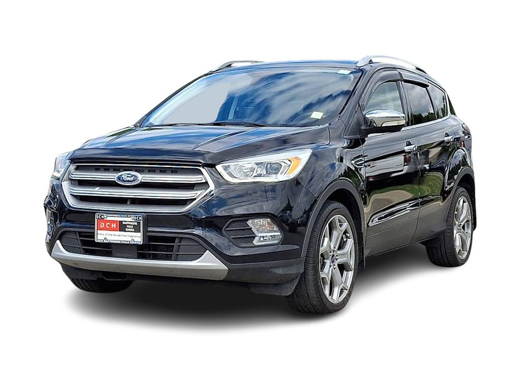 Used 2017 Ford Escape Titanium with VIN 1FMCU9JD4HUA56434 for sale in Casper, WY