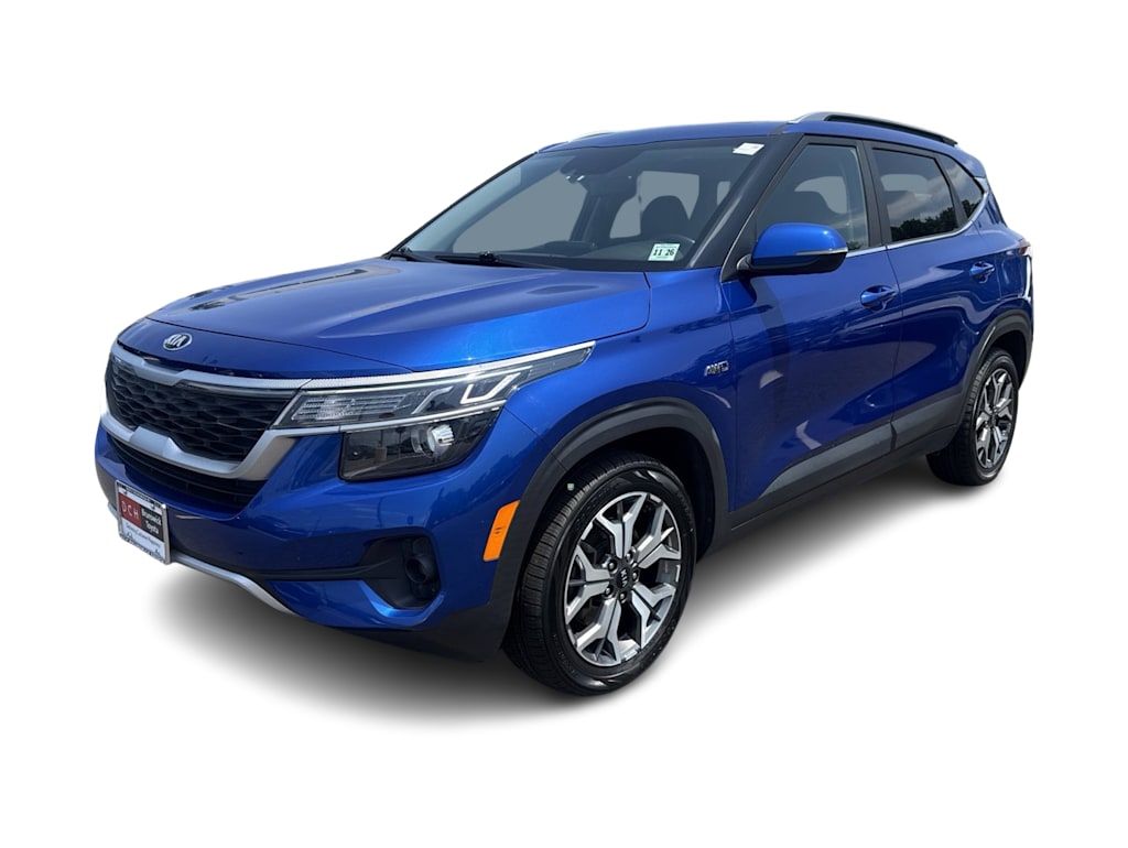 Used 2021 Kia Seltos EX with VIN KNDERCAA1M7097243 for sale in Casper, WY