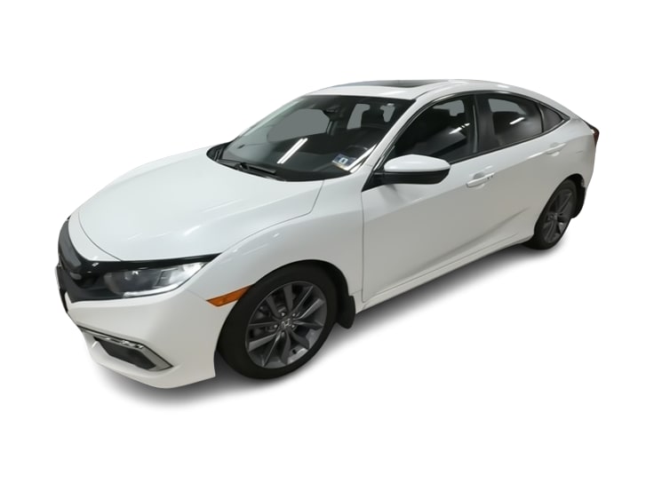 Used 2019 Honda Civic EX-L with VIN 19XFC1F78KE201375 for sale in Casper, WY