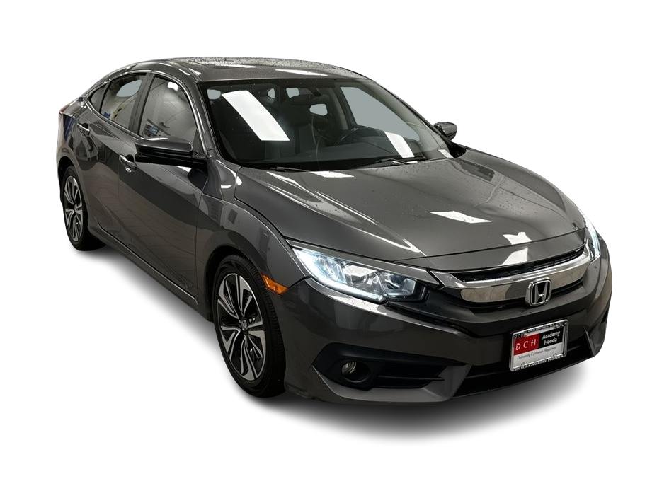 Used 2018 Honda Civic EX-T with VIN JHMFC1F30JX034844 for sale in Casper, WY