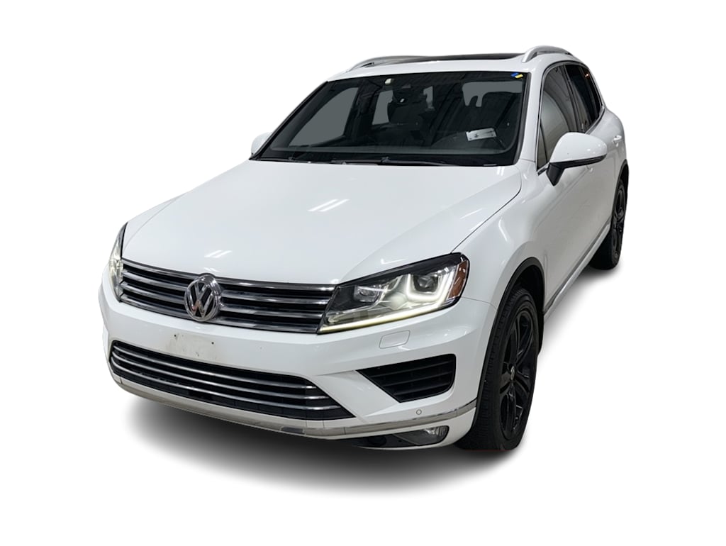 Used 2017 Volkswagen Touareg Wolfsburg Edition with VIN WVGRF7BP4HD006537 for sale in Casper, WY