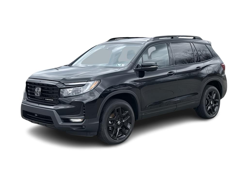 Certified 2025 Honda Passport Black Edition with VIN 5FNYF8H83SB001786 for sale in Casper, WY
