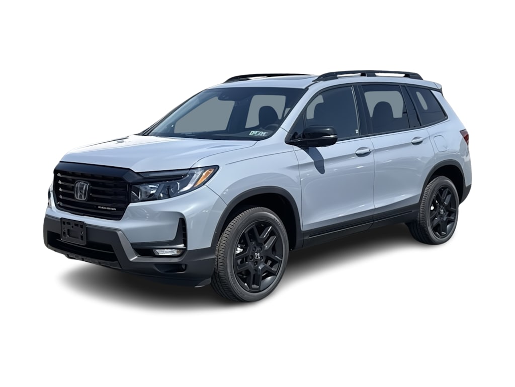 Certified 2025 Honda Passport Black Edition with VIN 5FNYF8H87SB006618 for sale in Casper, WY