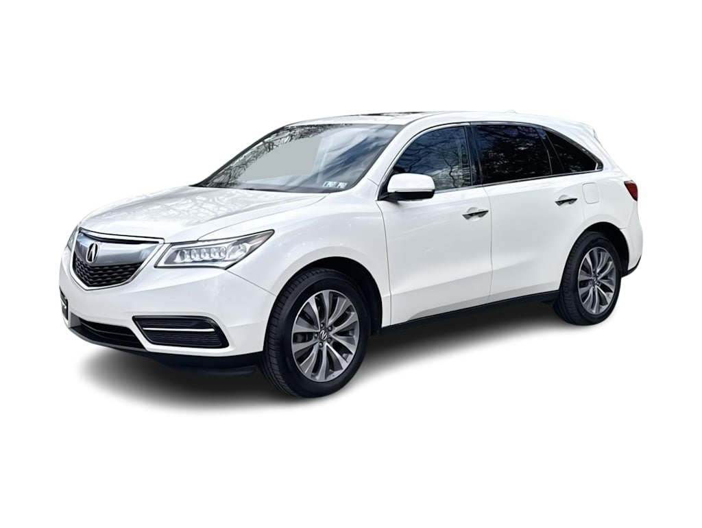 Used 2016 Acura MDX Technology Package with VIN 5FRYD4H43GB017519 for sale in Casper, WY