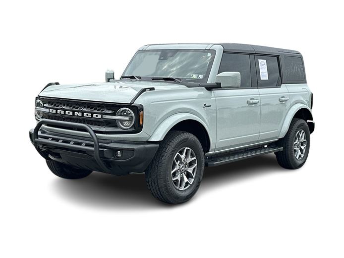 Used 2022 Ford Bronco 4-Door Outer Banks with VIN 1FMEE5BP7NLB05621 for sale in Casper, WY