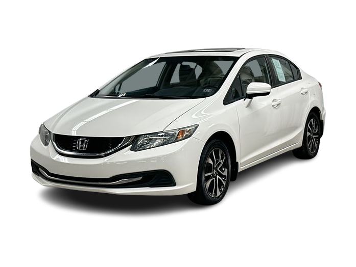 Used 2014 Honda Civic EX with VIN 2HGFB2F81EH545383 for sale in Bryan, TX