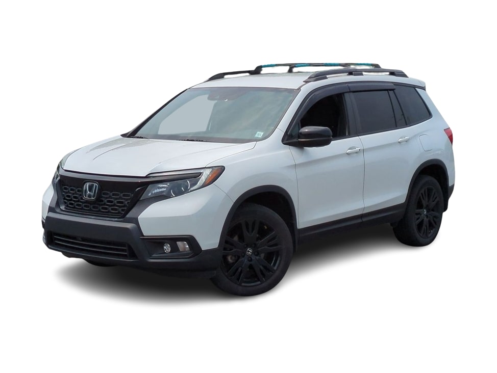 Used 2021 Honda Passport Sport with VIN 5FNYF8H24MB002542 for sale in Utica, NY