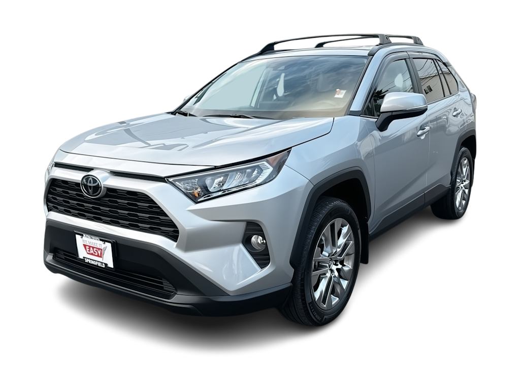 Used 2021 Toyota RAV4 XLE Premium with VIN 2T3A1RFV8MW144339 for sale in Medford, OR