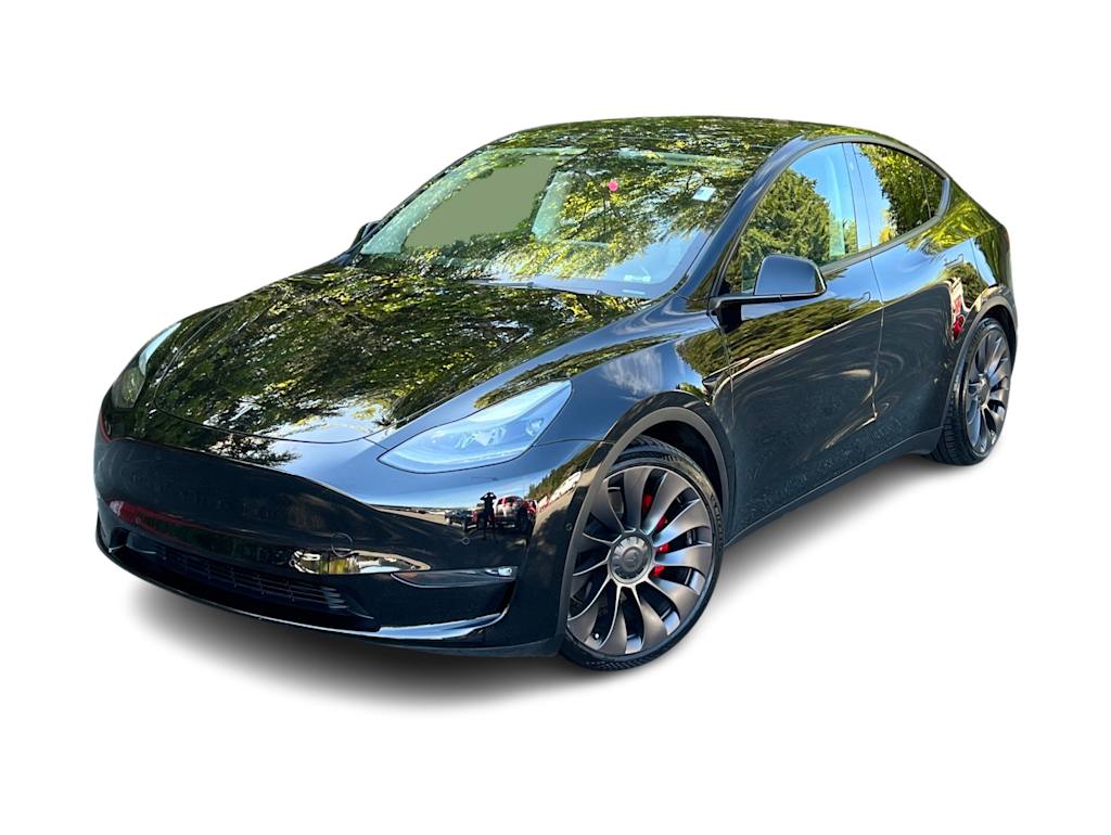Used 2021 Tesla Model Y Performance with VIN 5YJYGDEF8MF140887 for sale in Hudson, WI