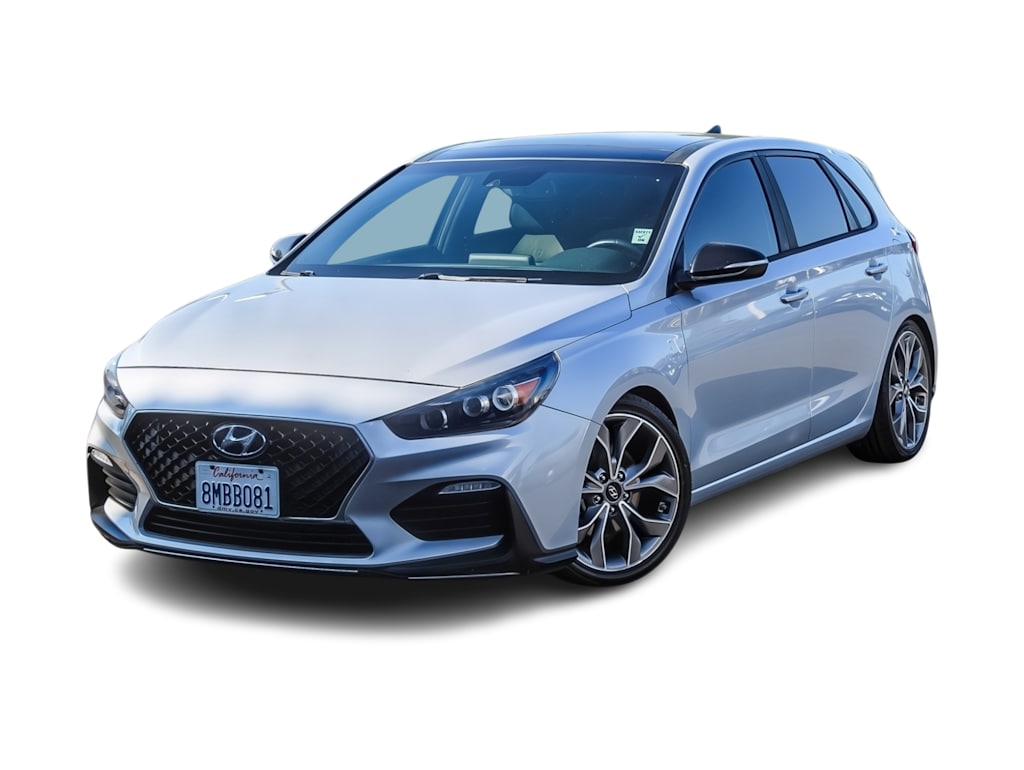 Used 2019 Hyundai Elantra GT GT N Line with VIN KMHH55LC4KU104392 for sale in Hudson, WI