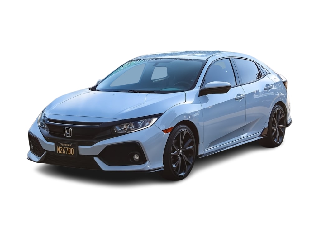 Used 2018 Honda Civic Hatchback Sport with VIN SHHFK7H41JU419660 for sale in Casper, WY