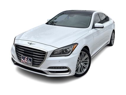 Used 2018 GENESIS G80 Base with VIN KMHGN4JE1JU246191 for sale in Casper, WY