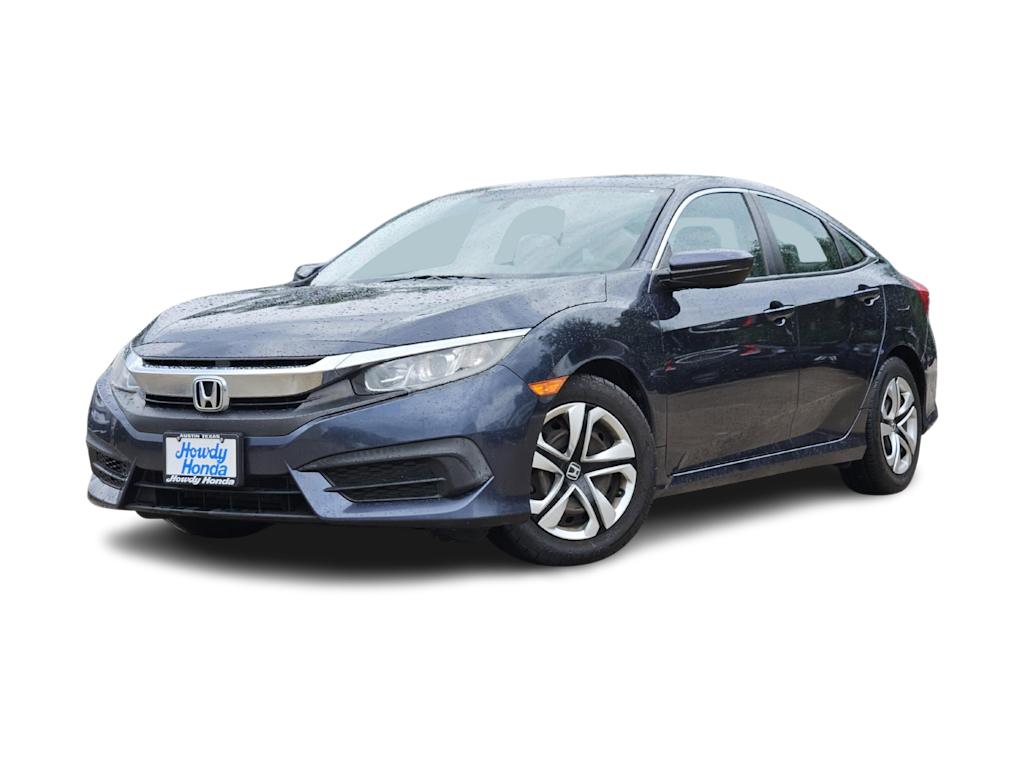 Used 2017 Honda Civic LX with VIN 19XFC2F55HE029934 for sale in Casper, WY