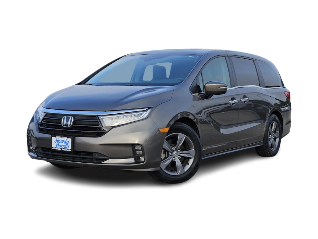 Certified 2021 Honda Odyssey EX with VIN 5FNRL6H52MB018444 for sale in Casper, WY