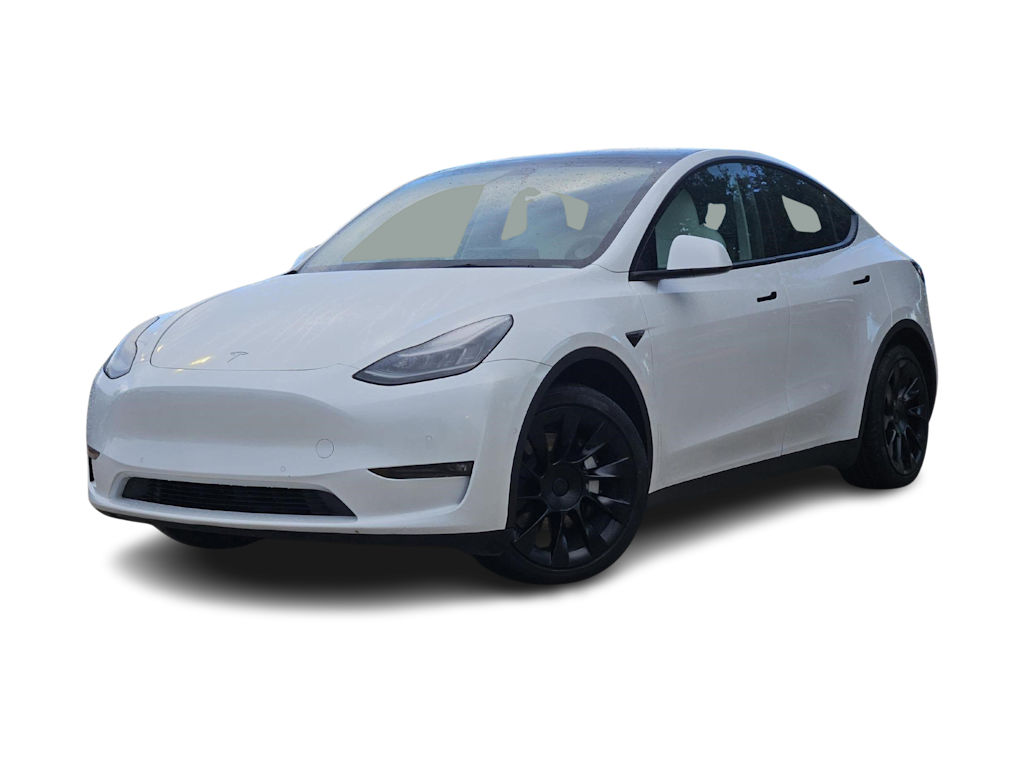 Used 2021 Tesla Model Y Long Range with VIN 5YJYGAEE3MF252793 for sale in Hudson, WI