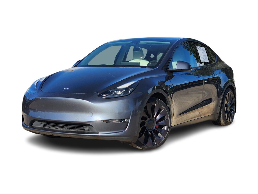 Used 2021 Tesla Model Y Performance with VIN 5YJYGDEF0MF252289 for sale in Waukesha, WI