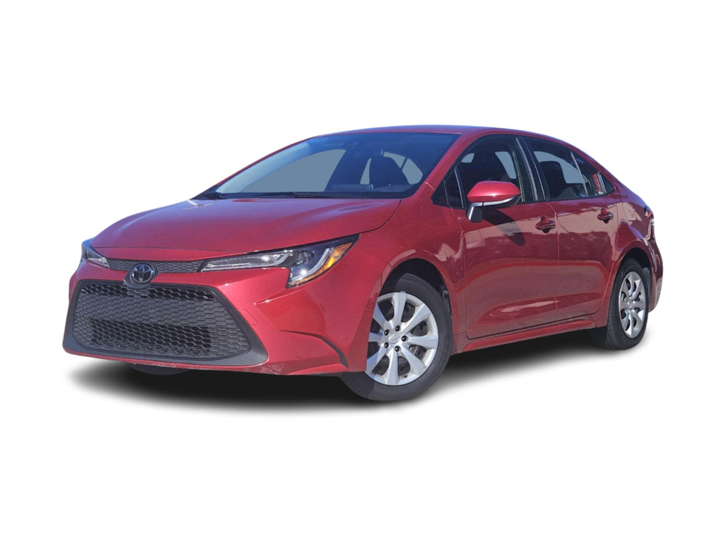 Used 2021 Toyota Corolla LE with VIN JTDEPMAE8MJ156385 for sale in Medford, OR