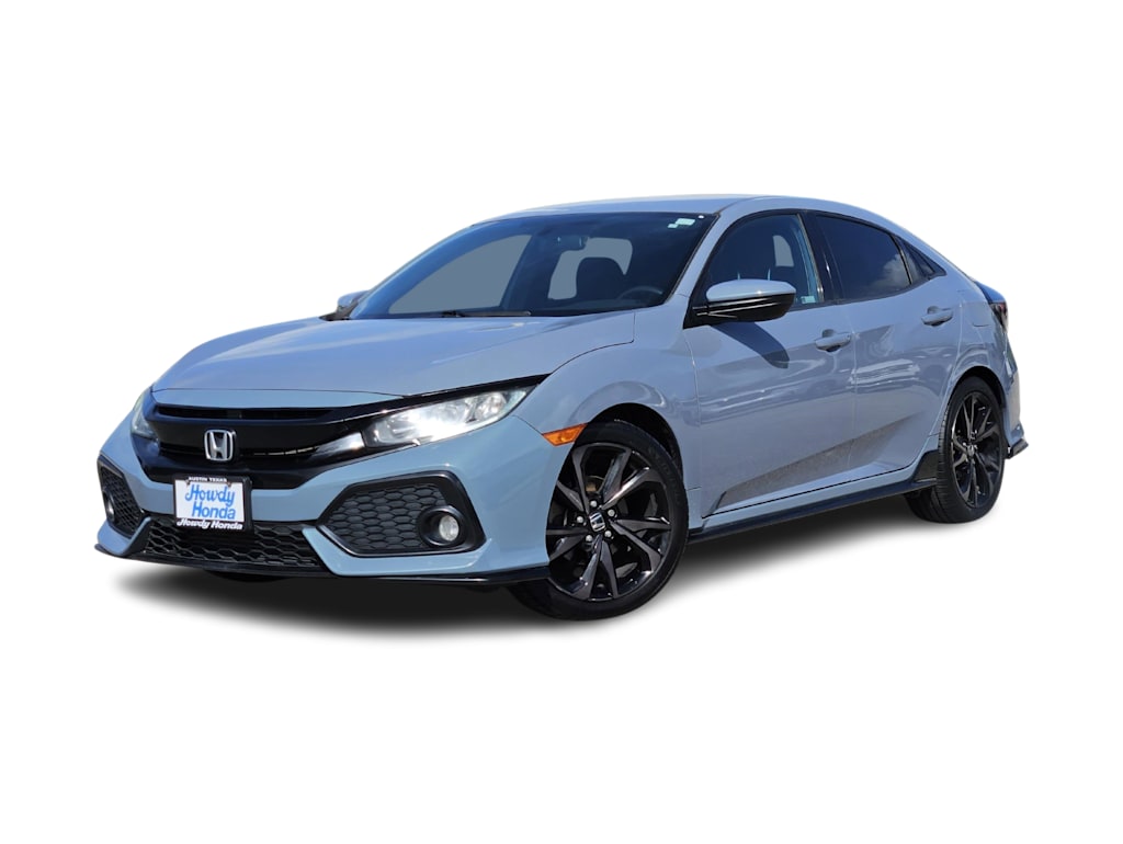 Used 2018 Honda Civic Hatchback Sport with VIN SHHFK7G42JU214768 for sale in Casper, WY