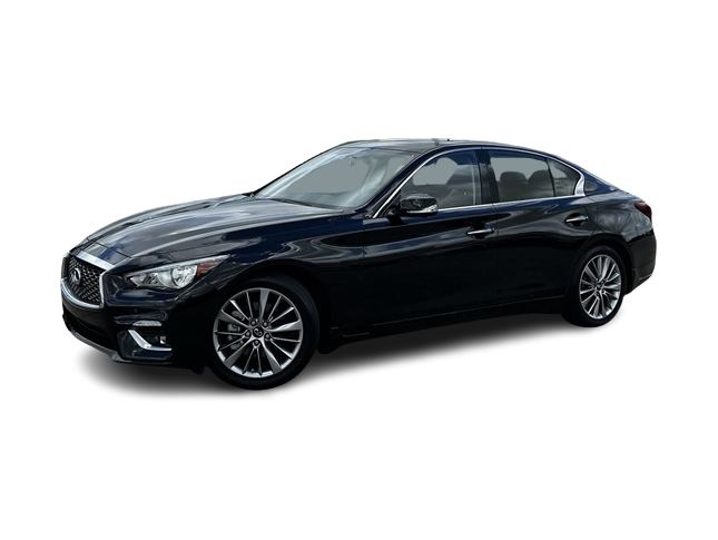 Certified 2023 INFINITI Q50 LUXE with VIN JN1EV7BP7PM513083 for sale in Medford, OR