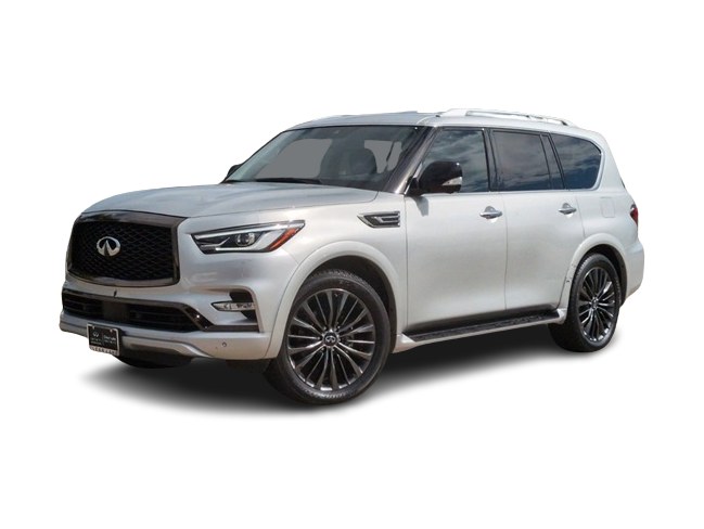 Certified 2021 INFINITI QX80 PREMIUM SELECT with VIN JN8AZ2AD8M9861343 for sale in Medford, OR