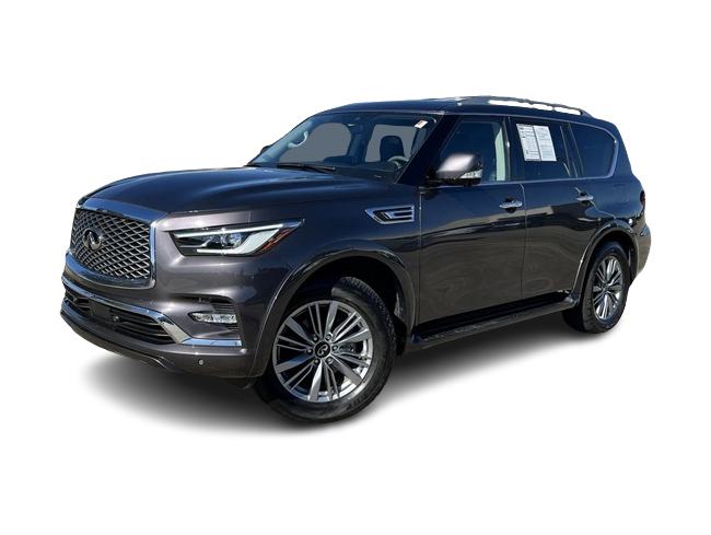 Certified 2023 INFINITI QX80 Luxe with VIN JN8AZ2AF8P9755660 for sale in Medford, OR