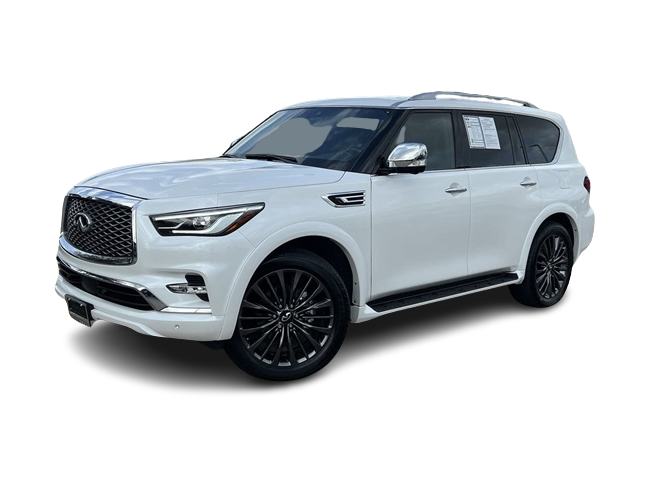 Certified 2023 INFINITI QX80 Sensory 4WD with VIN JN8AZ2BCXP9490647 for sale in Medford, OR