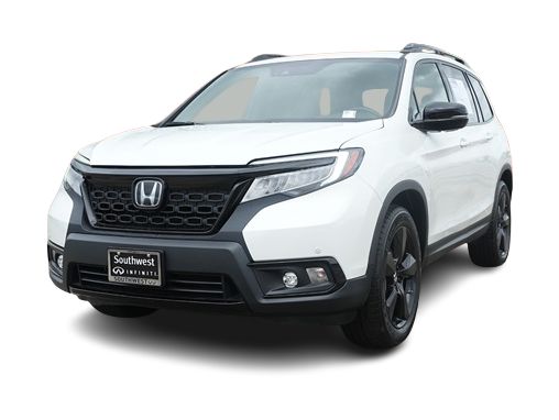 Used 2021 Honda Passport Elite with VIN 5FNYF8H05MB007621 for sale in Medford, OR