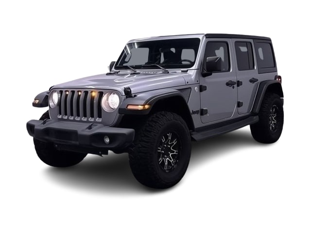 Used 2018 Jeep All-New Wrangler Unlimited Sport with VIN 1C4HJXDG3JW138758 for sale in Casper, WY