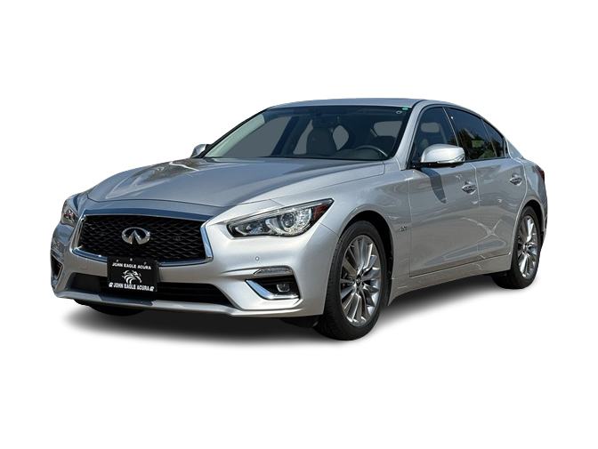 Used 2020 INFINITI Q50 LUXE with VIN JN1EV7AP8LM201771 for sale in Medford, OR