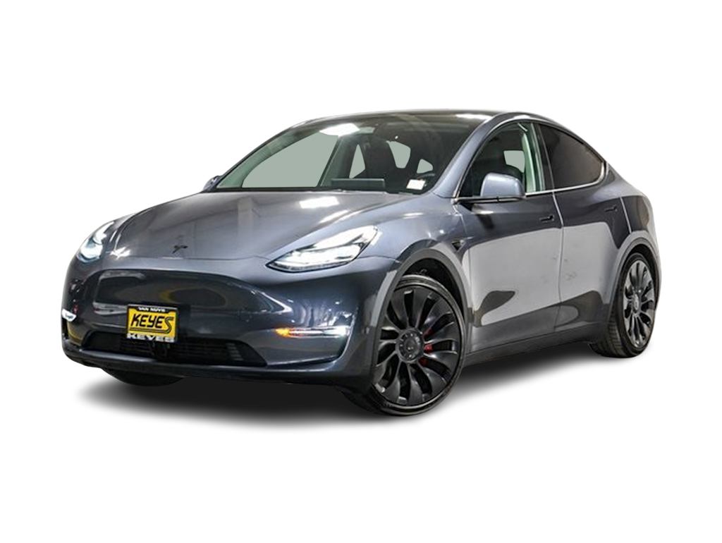 Used 2023 Tesla Model Y Performance with VIN 7SAYGDEF6PF740363 for sale in Hudson, WI