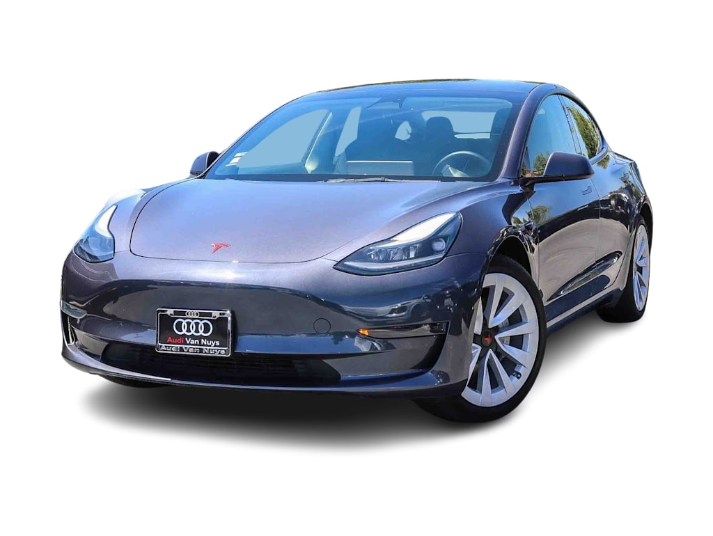 Used 2023 Tesla Model 3 Base with VIN 5YJ3E1EAXPF449347 for sale in Madison, WI