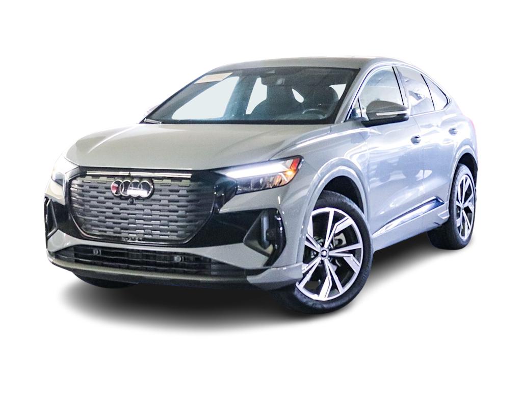Certified 2023 Audi Q4 Sportback e-tron Premium Plus with VIN WA132BFZ0PP066844 for sale in Waukesha, WI