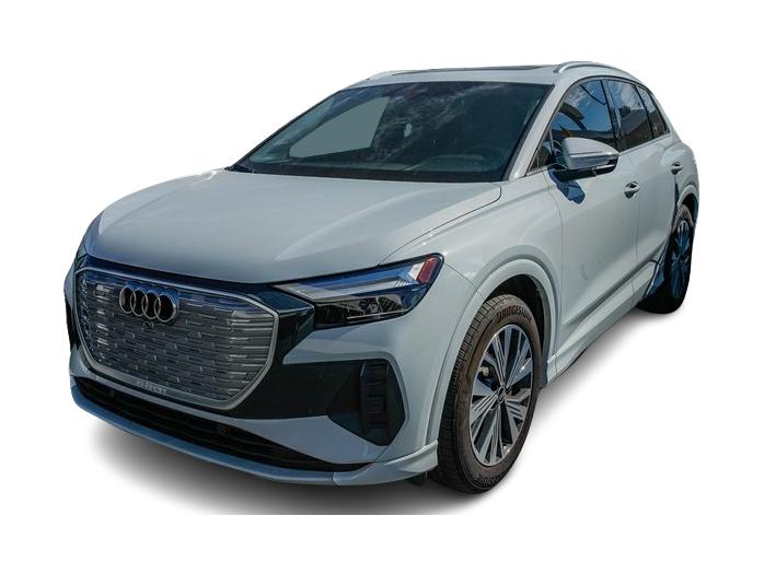 Used 2025 Audi Q4 e-tron Premium Plus with VIN WA1B5BFZ8SP015071 for sale in Waukesha, WI