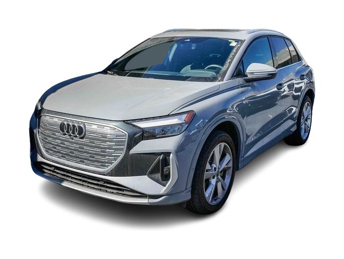 Used 2023 Audi Q4 e-tron Premium Plus with VIN WA1L2BFZ0PP076631 for sale in Hudson, WI