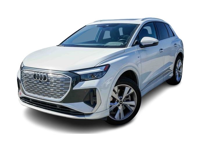 Used 2023 Audi Q4 e-tron Premium Plus with VIN WA1L2BFZ1PP081000 for sale in Hudson, WI